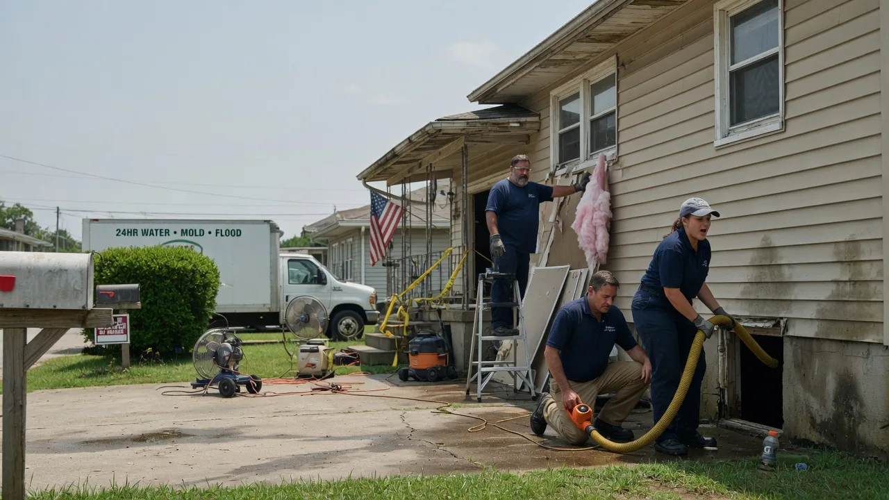 Water Damage Repair in Loganville, PA near me